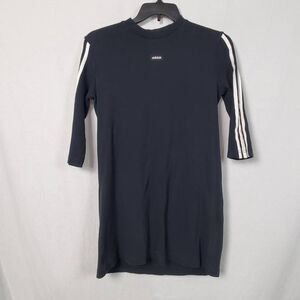 Adidas Girls Youth XL Black Shirt Dress